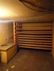Storage rooms beneath the auditorium. - , Utah